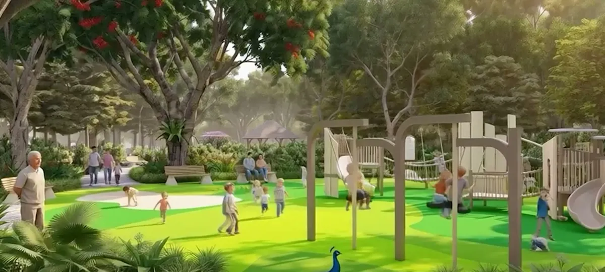 Kids&rsquo; park at Omaxe Hathras